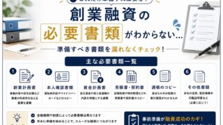 創業融資の必要書類は何?漏れなく準備するチェックリスト解説