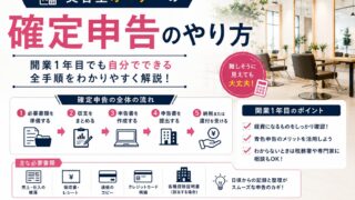 美容室の確定申告のやり方|開業1年目でも自分でできる手順